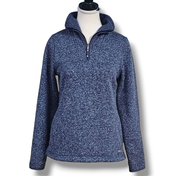 ORVIS | RECYCLED MATERIAL QUARTER ZIP FLEECE SWEATER PULLOVER - Picture 1 of 16